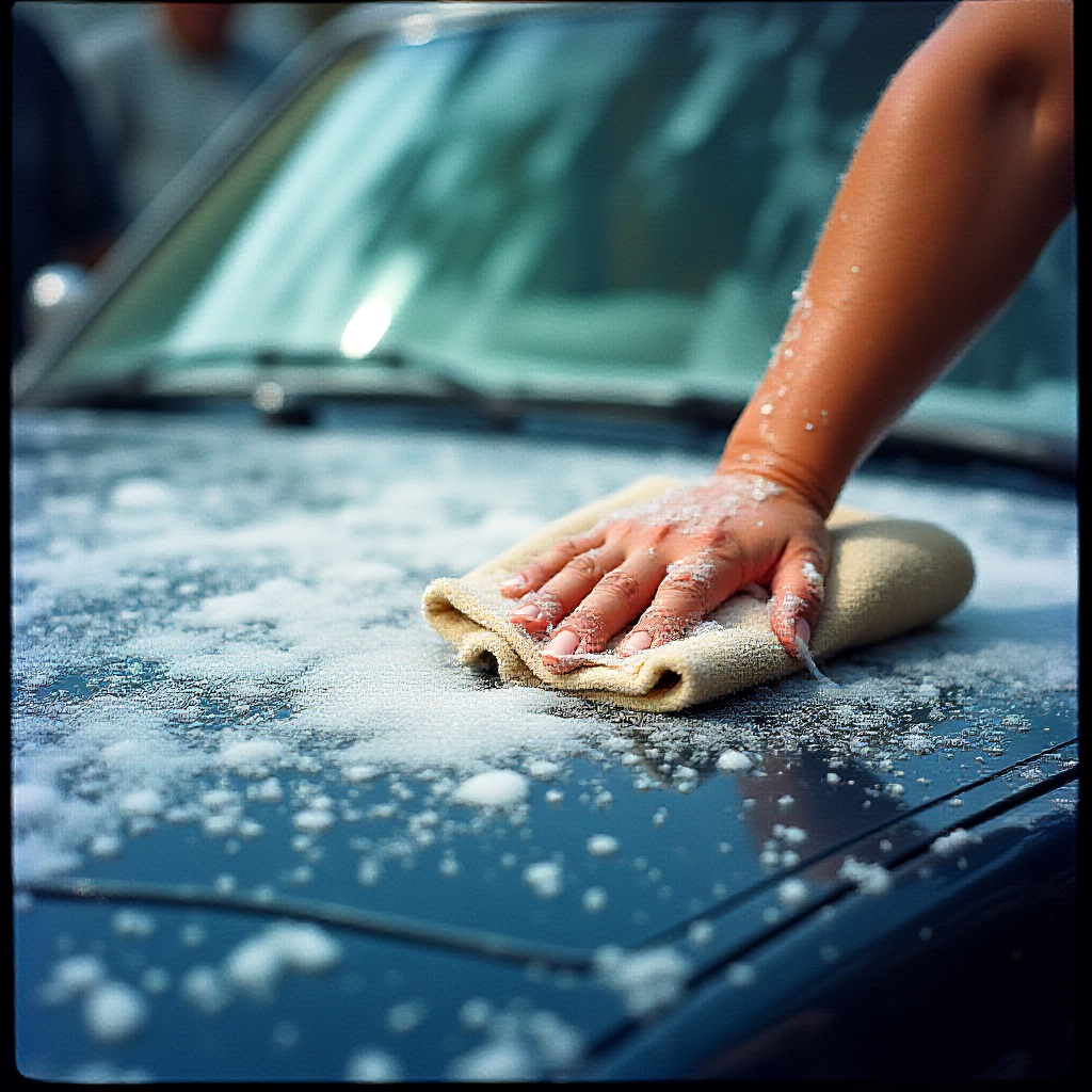 Professionelle Autowäsche